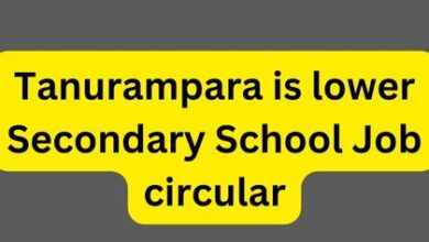 Tanurampara is lower Secondary School Job circular