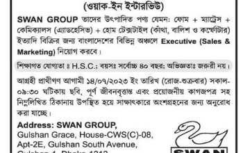 SWAN GROUP Job Circular