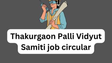 Thakurgaon Palli Vidyut Samiti job circular
