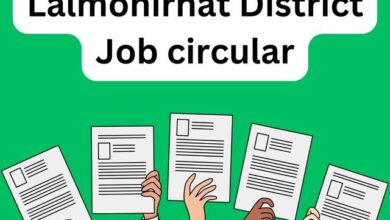 Lalmonirhat District Job circular