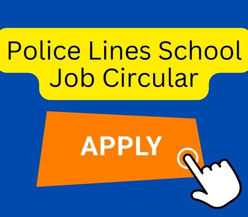 Police Lines School Job Circular