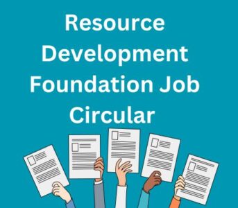 Resource Development Foundation Job Circular 