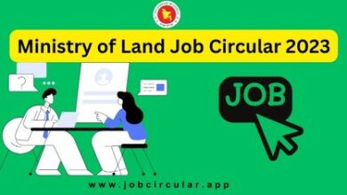 Ministry of Land Job Circular