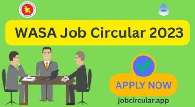 wasa Job Circular 2023 BD