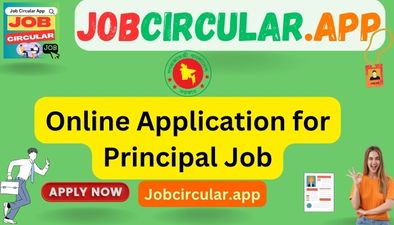 Online Application for Principal Job