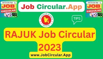 Rajuk Job circular 2023