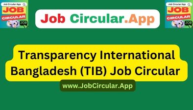 Transparency International Bangladesh (TIB) Job Circular 2023
