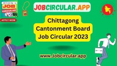Chittagong Cantonment Board Jobs