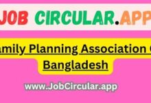 Family Planning Association Of Bangladesh job circular 2023
