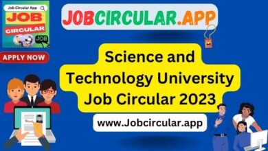 Noakhali Science and Technology University Job Circular 2023