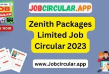 Zenith Packages Limited Job Circular 2023