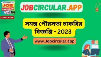 All Pourashava Job Circular 2023 - Municipality Jobs