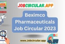 Beximco Pharmaceuticals Job Circular