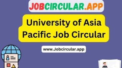 University of Asia Pacific Job Circular