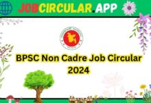 BPSC Non Cadre Job Circular 2024