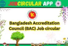 Bangladesh Accreditation Council (BAC) Job Circular